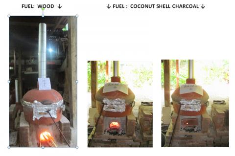 In operation with Wood Fuel and Charcoal